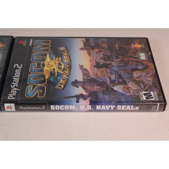 SOCOM: U.S. Navy SEALs 1 , 2 ,& 3, Combined Assault (Sony PlayStation 2 PS2) - Picture 3 of 11